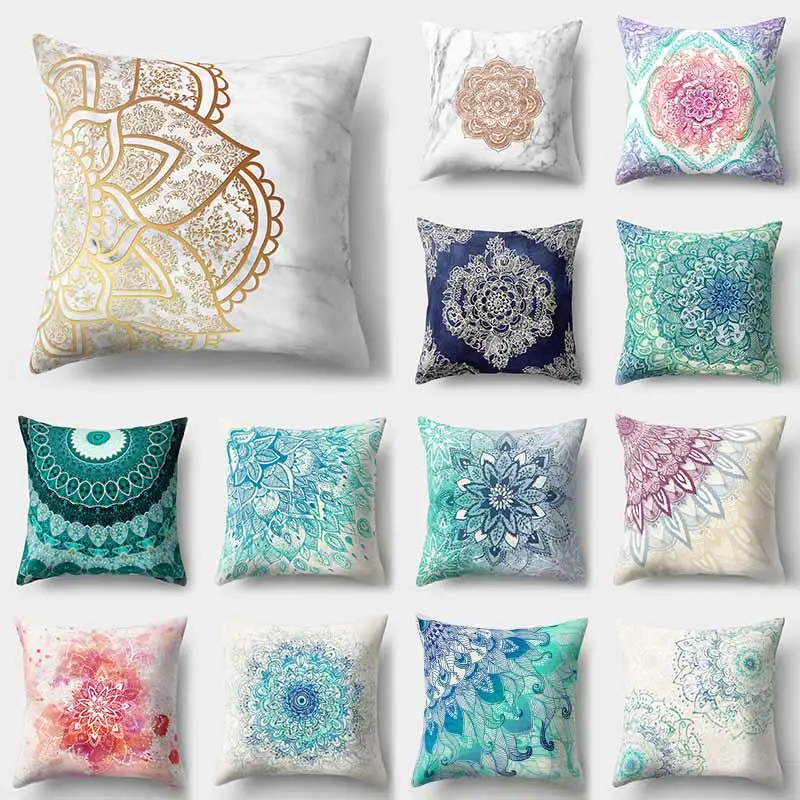 Mandala Pattern Blue Throw Pillow Cushion Cover Car Decor Home Decor Sofa Decor Pillow Cover
Mandala Pattern Blue Throw Pillow Cushion Cover Car Decor Home Decor Sofa Decor Pillow Cover