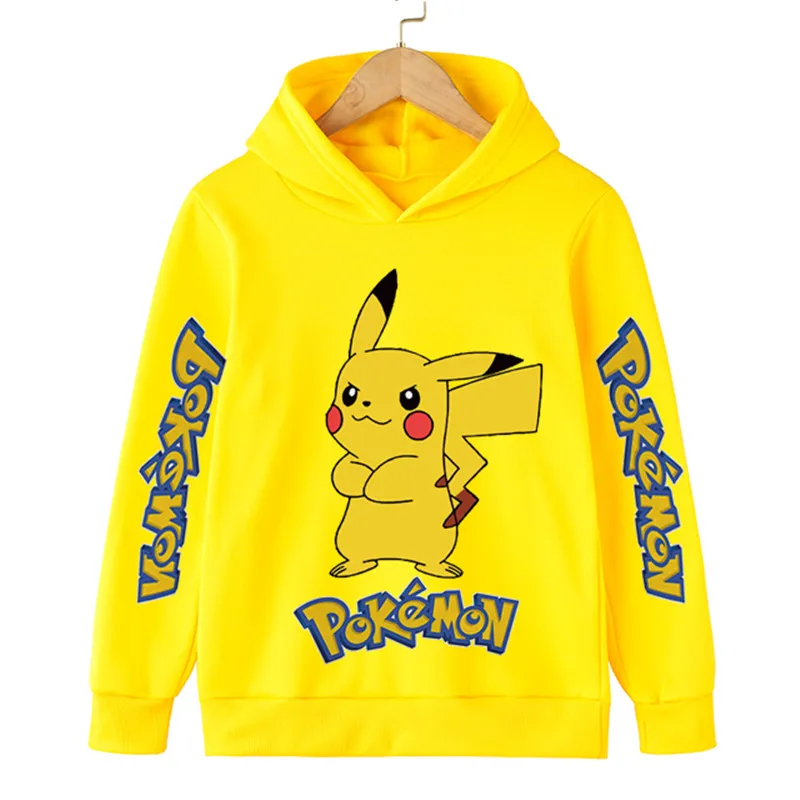 Pokemon- Pikachu Printed Hoodies Long Sleeves Cotton Children Boys Girls Kids Sweatshirts Clothes Top kids Coat baby Pullover
Pokemon- Pikachu Printed Hoodies Long Sleeves Cotton Children Boys Girls Kids Sweatshirts Clothes Top kids Coat baby Pullover