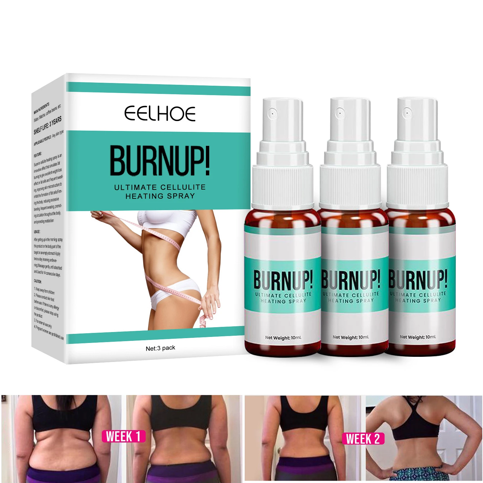 3pcs Slimming Cream Fat Burning Spray Weight Loss Body Slimming Spray for Fat Removal Body Shaper for Arms Legs Thighs Abdomen
3pcs Slimming Cream Fat Burning Spray Weight Loss Body Slimming Spray for Fat Removal Body Shaper for Arms Legs Thighs Abdomen