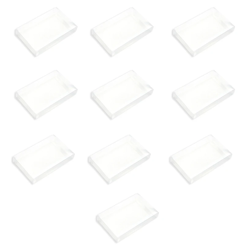 Pack of 10pcs Plastic PET Transparent Clear Box Game Cartridge Protectors Cover for SNES Game Cards Protections
Pack of 10pcs Plastic PET Transparent Clear Box Game Cartridge Protectors Cover for SNES Game Cards Protections