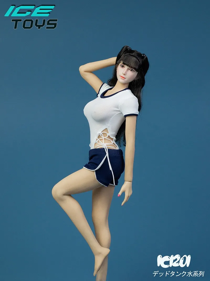 ICE TOYS IC1201 1/6 Girl School Jumpsuit Sports Shorts Set Clothes Model Fit 12'' Female Soldier Body Dolls
ICE TOYS IC1201 1/6 Girl School Jumpsuit Sports Shorts Set Clothes Model Fit 12'' Female Soldier Body Dolls