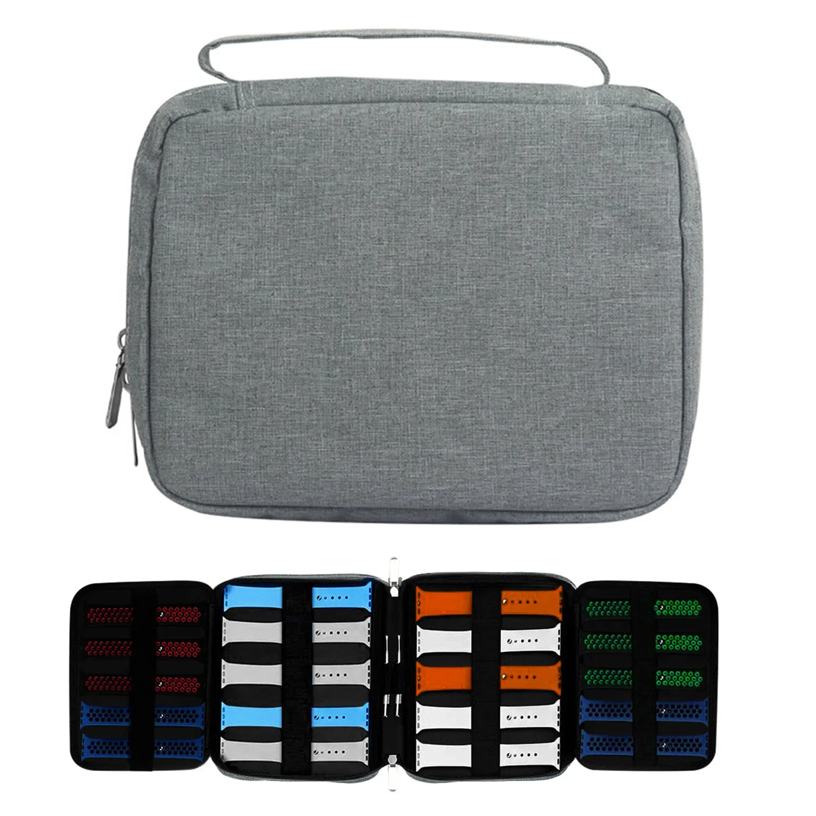 20/40 Watch Bands Organizer Watch Band Carrying Case Lightweight Watch Strap Storage Bag Watch Straps Carrying Bag for Watch
20/40 Watch Bands Organizer Watch Band Carrying Case Lightweight Watch Strap Storage Bag Watch Straps Carrying Bag for Watch