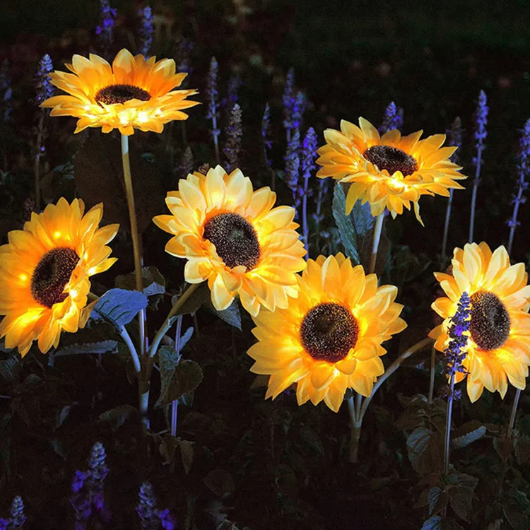 Hot Selling LED Solar Energy Light Sunflower Lamp Outdoor Yard Garden Decor Courtyard Decoration Lawn Floor Backyard Lights
Hot Selling LED Solar Energy Light Sunflower Lamp Outdoor Yard Garden Decor Courtyard Decoration Lawn Floor Backyard Lights