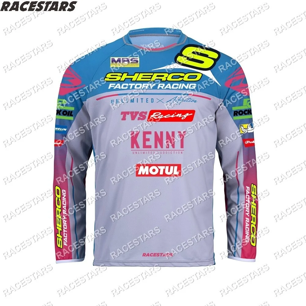 SHERCO Downhill Jersey Motorcycle Motocross Enduro Men's Long sleeve MTB DH Mountain Dirt Bike Offroad Maillot Ciclismo Hombre
SHERCO Downhill Jersey Motorcycle Motocross Enduro Men's Long sleeve MTB DH Mountain Dirt Bike Offroad Maillot Ciclismo Hombre
