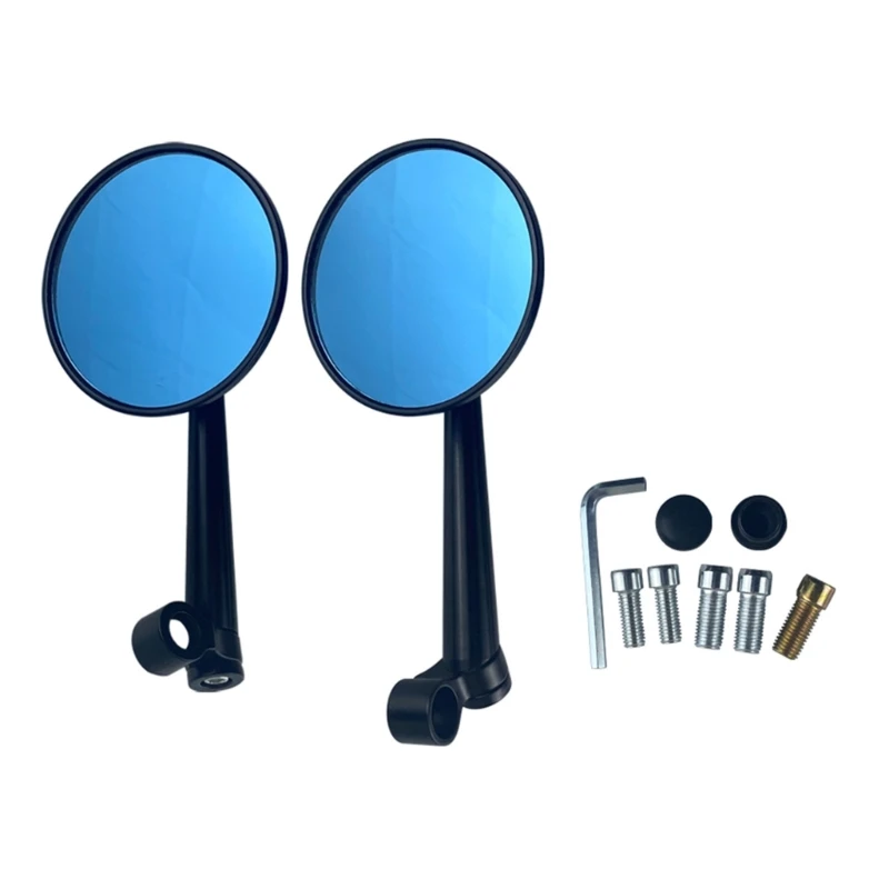 Motorcycles Rearview Mirror Handlebar Mirror Round Rearview Mirror Aluminum Alloy Side Mirror Easy Installs Compact
Motorcycles Rearview Mirror Handlebar Mirror Round Rearview Mirror Aluminum Alloy Side Mirror Easy Installs Compact