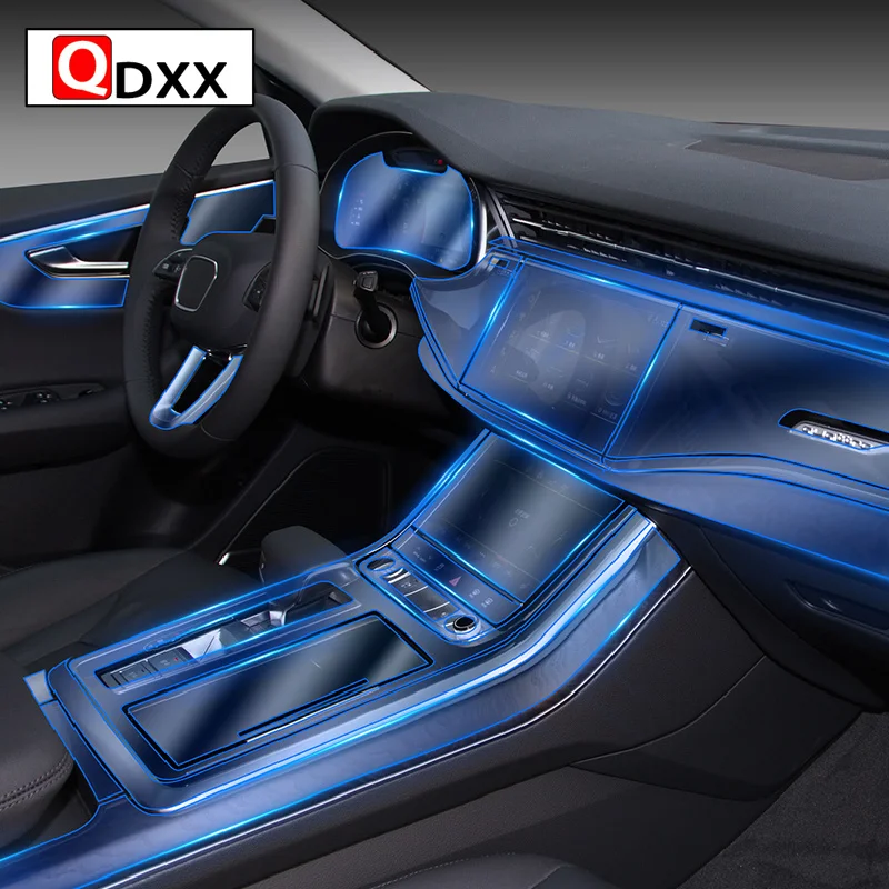 For Audi Q7 Q8 2019 2020 Car Interior Center console Transparent TPU Protective film Anti-scratch Repair film Accessories Refit
For Audi Q7 Q8 2019 2020 Car Interior Center console Transparent TPU Protective film Anti-scratch Repair film Accessories Refit