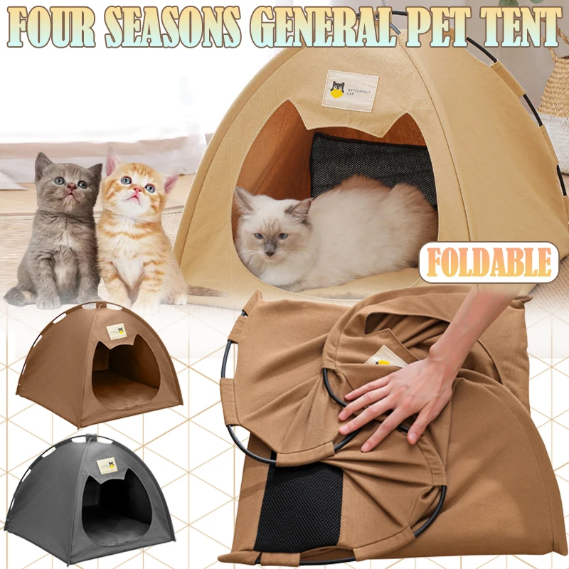 Pet Tent Nest Cat Dog Universal Detachable Washable Pet Sleeping Mat Soft and Comfortable Cat House Pet Supplies
Pet Tent Nest Cat Dog Universal Detachable Washable Pet Sleeping Mat Soft and Comfortable Cat House Pet Supplies
