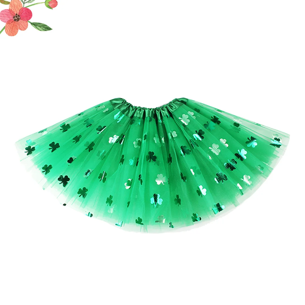 1PC St Patrick's Day Tutu Skirt Shamrock Dancing Skirt for Ballerina Girls (30cm)
1PC St Patrick's Day Tutu Skirt Shamrock Dancing Skirt for Ballerina Girls (30cm)