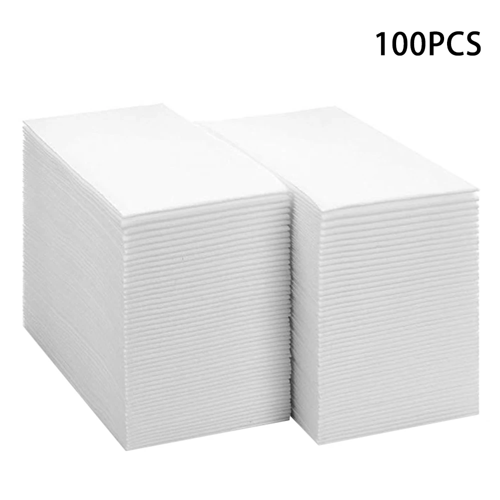 100pcs Kitchen Paper Napkin Home Event Dry And Wet Single Layer Wedding Cloth-Like Water Absorbent Disposable Soft Guest Towel
100pcs Kitchen Paper Napkin Home Event Dry And Wet Single Layer Wedding Cloth-Like Water Absorbent Disposable Soft Guest Towel