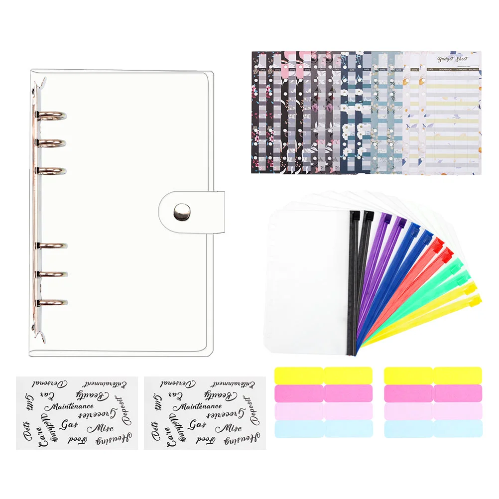 1 Set Multi-functional Cards Saving Notepad Cash Envelope Planer Portable Money Binder Convenient Budget Binder for Office Gift
1 Set Multi-functional Cards Saving Notepad Cash Envelope Planer Portable Money Binder Convenient Budget Binder for Office Gift