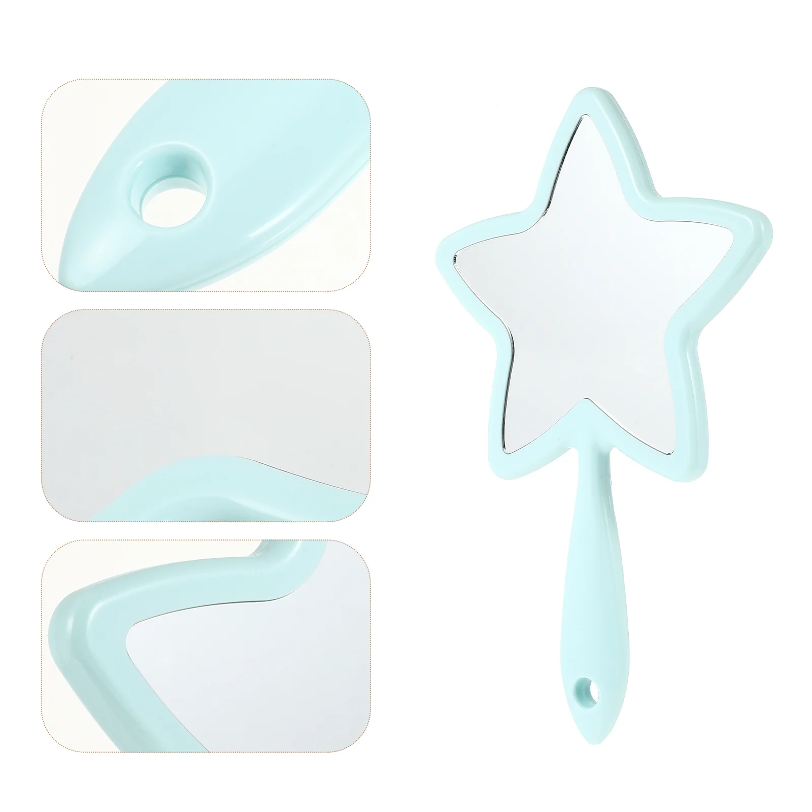 Mirror Handheld Makeup Hand Travel Portable Handle Star Mirrors Handhold Plastic Vanity Shape Female Magnifying Heart Compact
Mirror Handheld Makeup Hand Travel Portable Handle Star Mirrors Handhold Plastic Vanity Shape Female Magnifying Heart Compact
