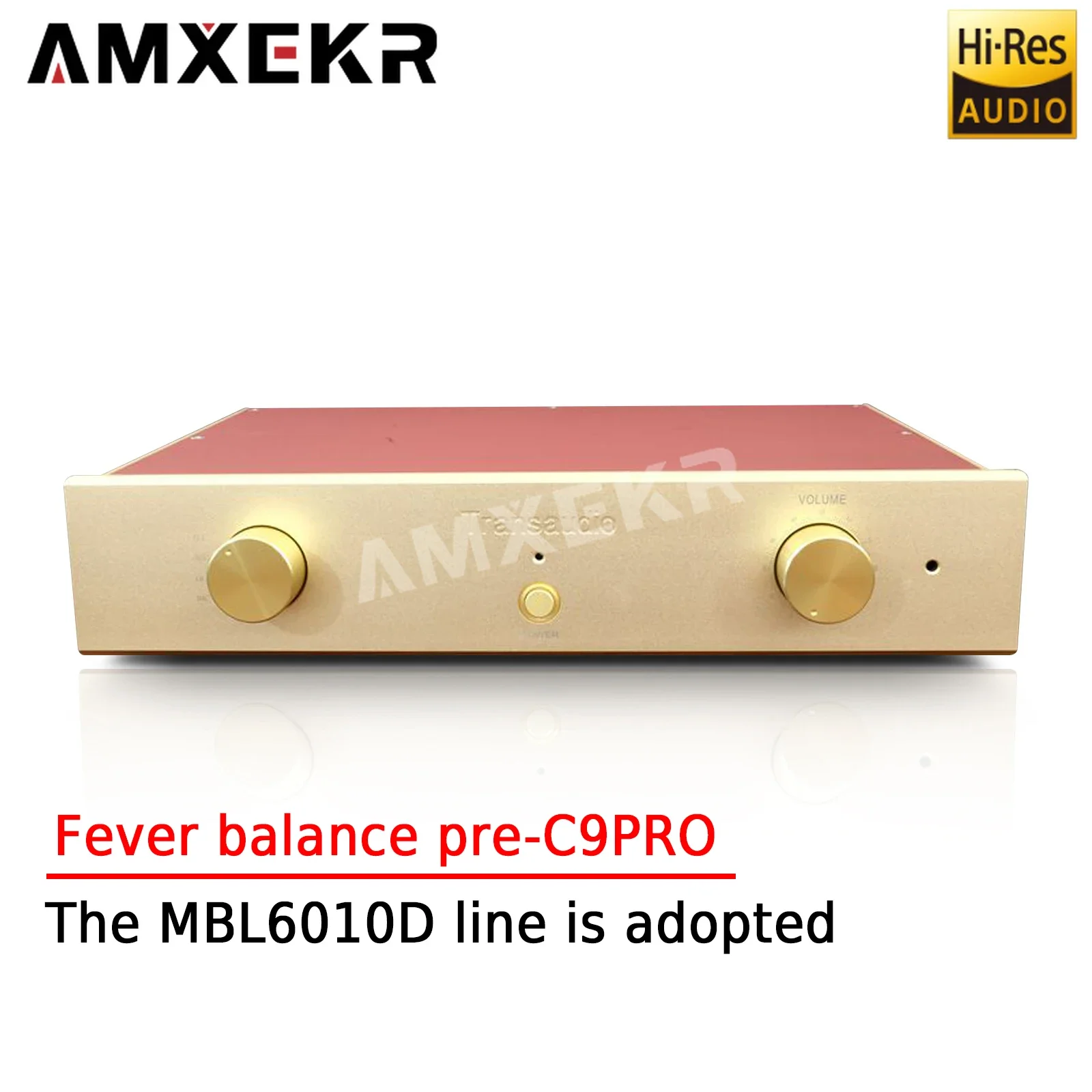 AMXEKR C9Pro High Voltage High Dynamic Fever Balance Preamplifier Using The Original Parameter MBL6010D Fever Preamplifier
AMXEKR C9Pro High Voltage High Dynamic Fever Balance Preamplifier Using The Original Parameter MBL6010D Fever Preamplifier