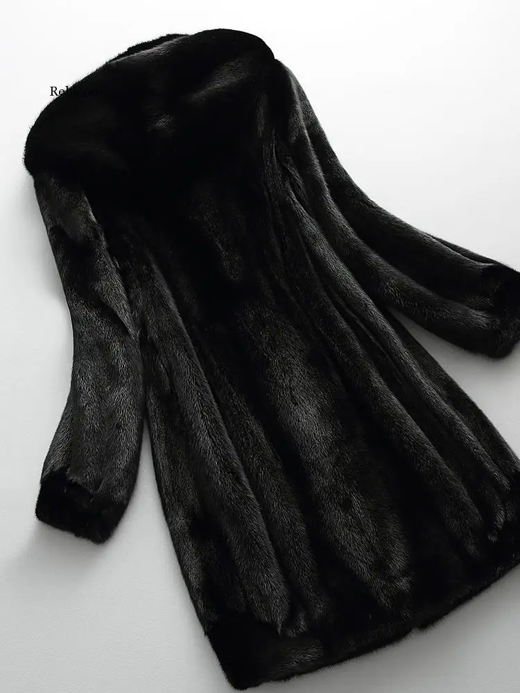 Women high quality long black winter faux fur coat women with hood long sleeve warm fluffy furry jacket
Women high quality long black winter faux fur coat women with hood long sleeve warm fluffy furry jacket