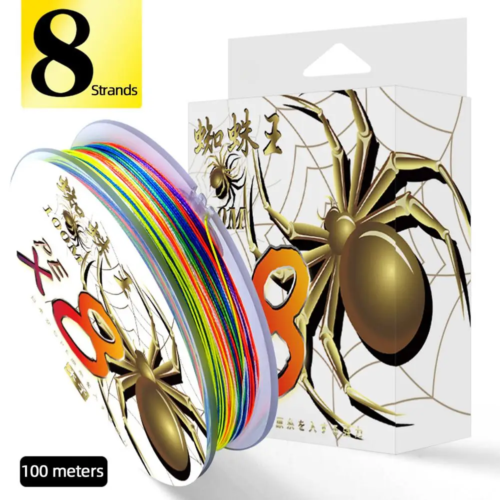 1 Roll 100m 8 Strands Fishing Line Pe0.4 - Pe8.0 Sea Fishing Braided Lines Fishing Tackle Tools
1 Roll 100m 8 Strands Fishing Line Pe0.4 - Pe8.0 Sea Fishing Braided Lines Fishing Tackle Tools