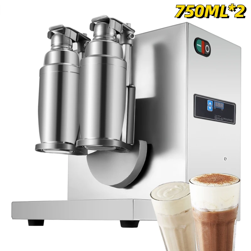 750ML Commercial Milk Tea Shaking Machine Home Auto Double-Cup Beverage Cocktail Coffee Milkshake Maker
750ML Commercial Milk Tea Shaking Machine Home Auto Double-Cup Beverage Cocktail Coffee Milkshake Maker
