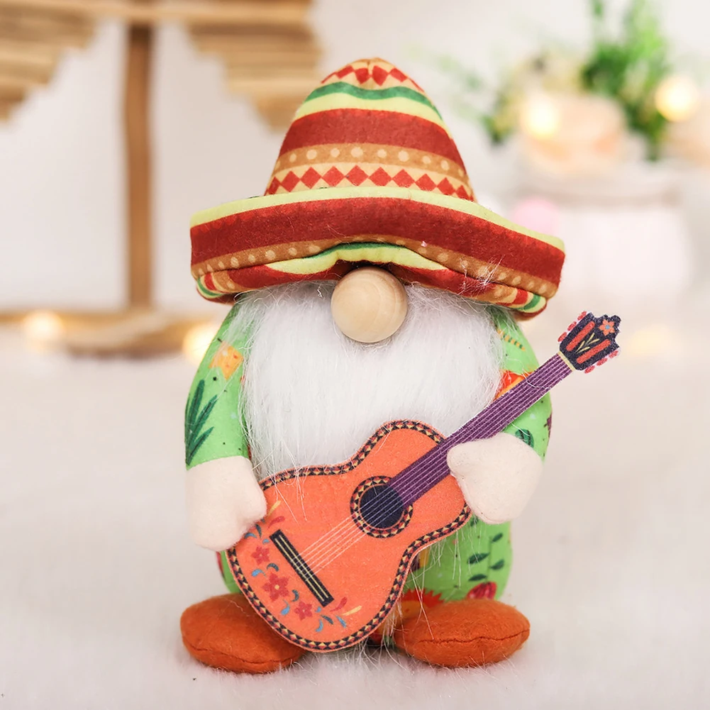 Gnome Plush Decorations Cute Musical Dwarf Ornament Doll Santa Elf Table Ornaments for Mexican Carnival/Independence Day Decor
Gnome Plush Decorations Cute Musical Dwarf Ornament Doll Santa Elf Table Ornaments for Mexican Carnival/Independence Day Decor