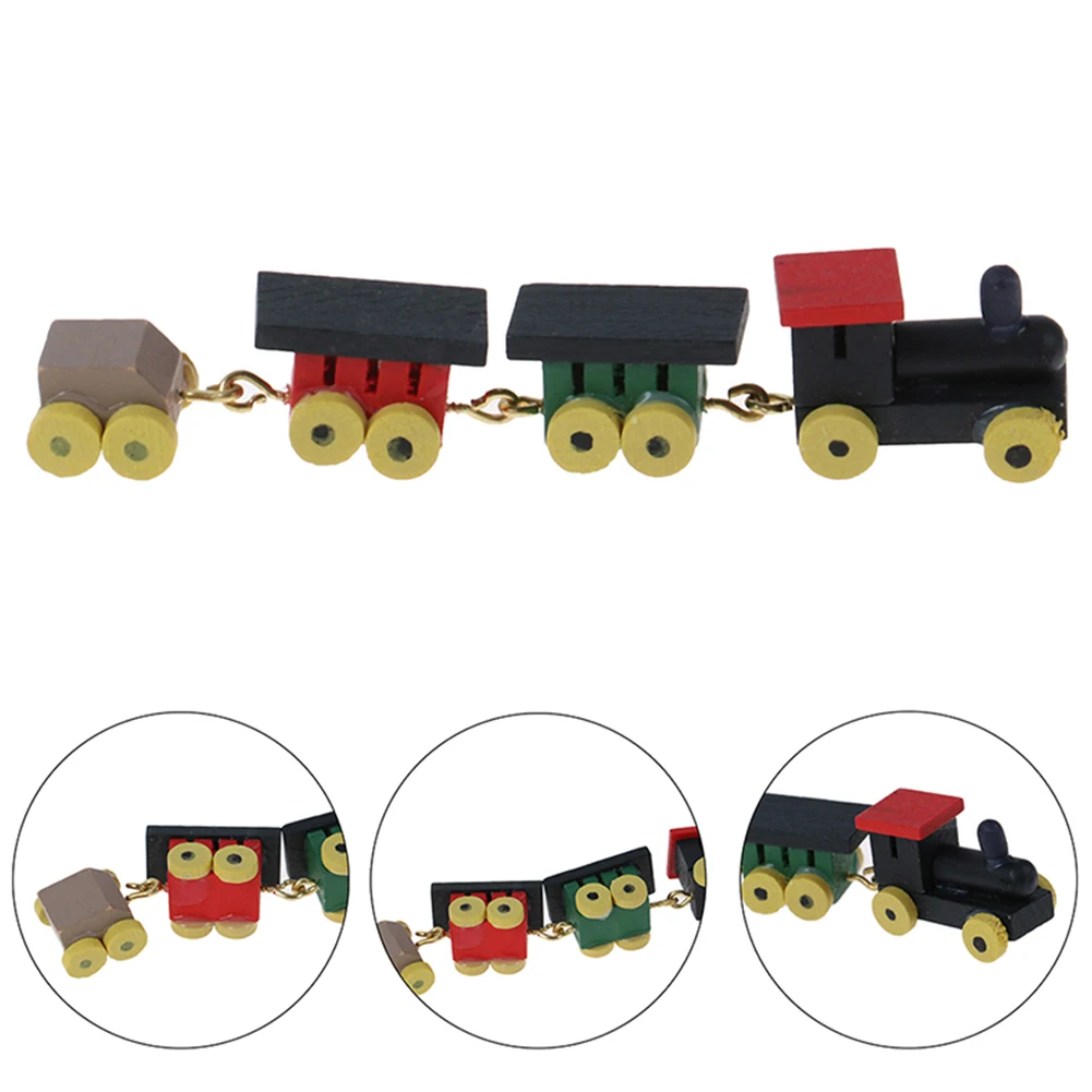 1Pcs Mini Wood Train Simulation Model Toys 1/12 Dollhouse Miniature Accessories Educational Toys Children Christmas Gifts Toys
1Pcs Mini Wood Train Simulation Model Toys 1/12 Dollhouse Miniature Accessories Educational Toys Children Christmas Gifts Toys