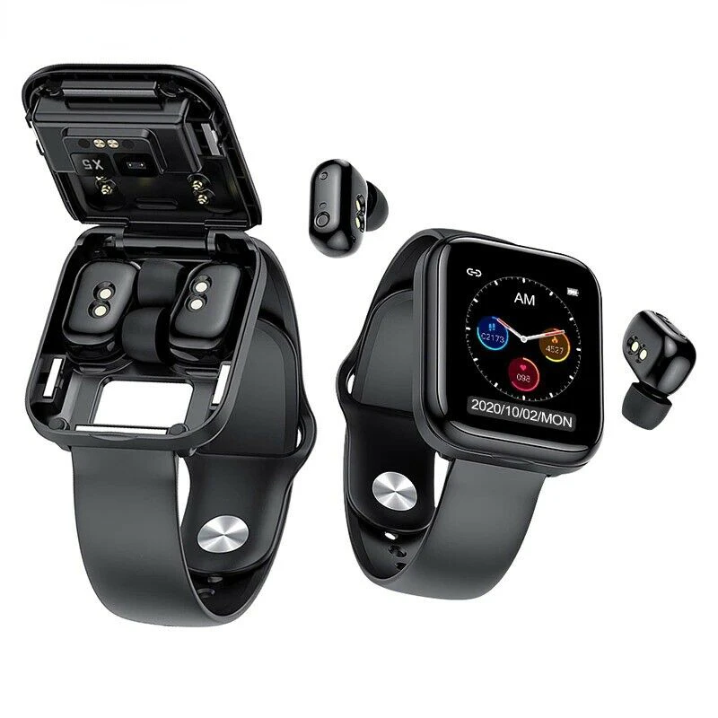 X8 headset smart watch two in one X5 upgraded version ultra thin 1 69 full touch large screen IP67 waterproof metal shell New
X8 headset smart watch two in one X5 upgraded version ultra thin 1 69 full touch large screen IP67 waterproof metal shell New