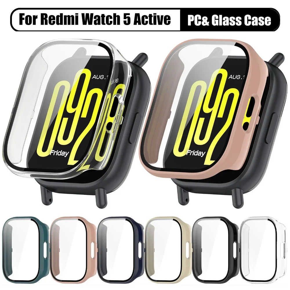 Защитная пленка для экрана Redmi Watch 5 Active/5 Lite чехол из закаленного стекла ремешок