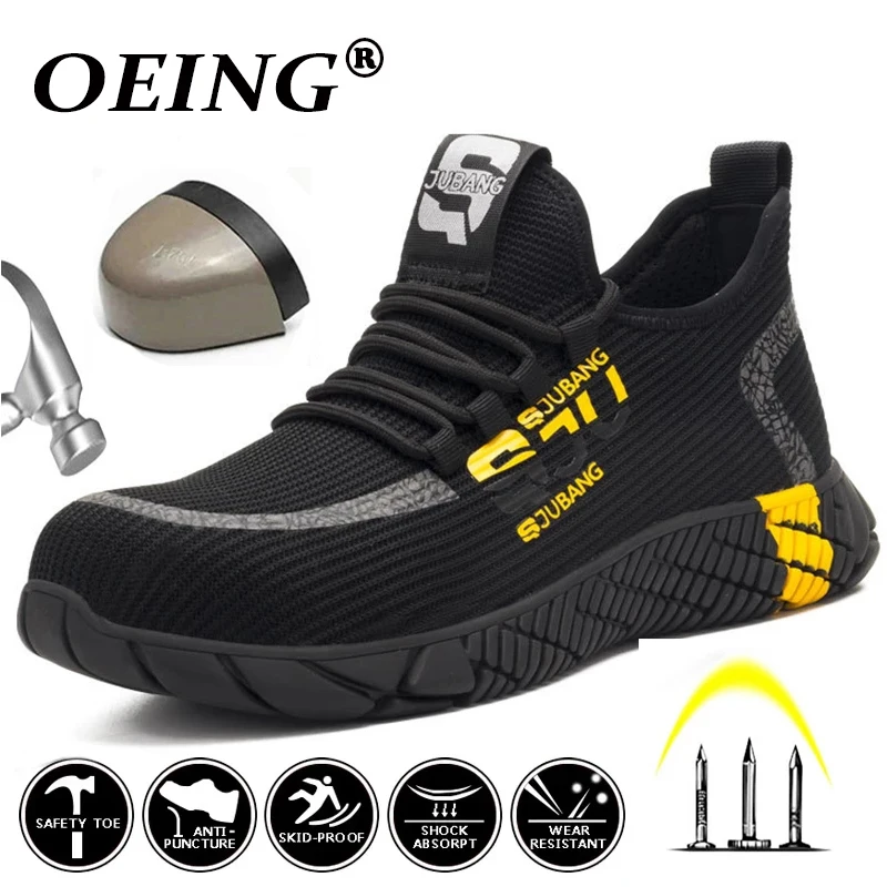Men Women Work Shoes Steel Toe Cap Safety Boots Men Anti-smash Anti-puncture Sport Safety Shoes Work Boots Footwear Dropshipping
Men Women Work Shoes Steel Toe Cap Safety Boots Men Anti-smash Anti-puncture Sport Safety Shoes Work Boots Footwear Dropshipping