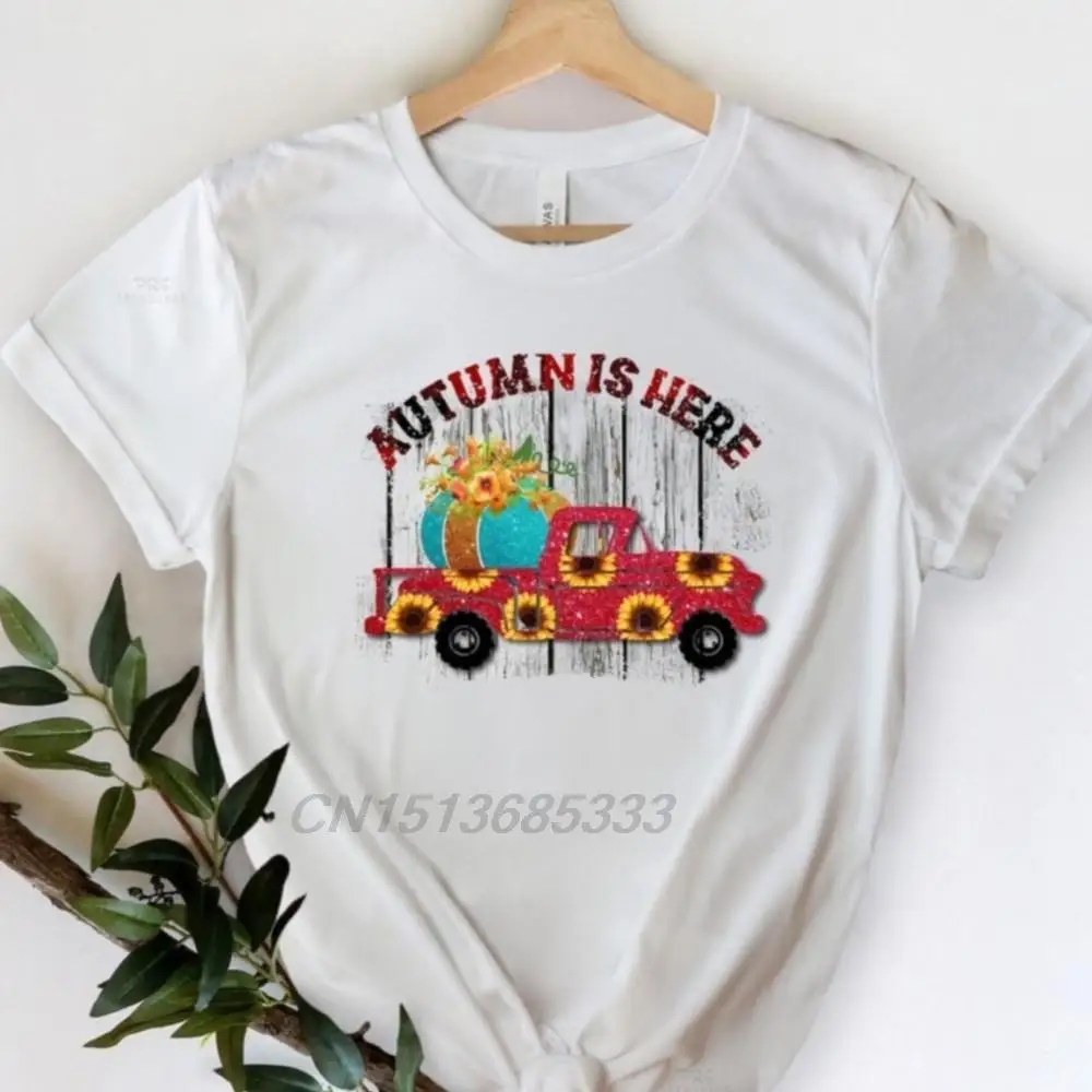 Autumn is Here Female T-Shirts Harvest Thanksgiving Gifts Unisex Vintage T-Shirts Women New Design Comfy Cotton Tee Tops O-Neck
Autumn is Here Female T-Shirts Harvest Thanksgiving Gifts Unisex Vintage T-Shirts Women New Design Comfy Cotton Tee Tops O-Neck