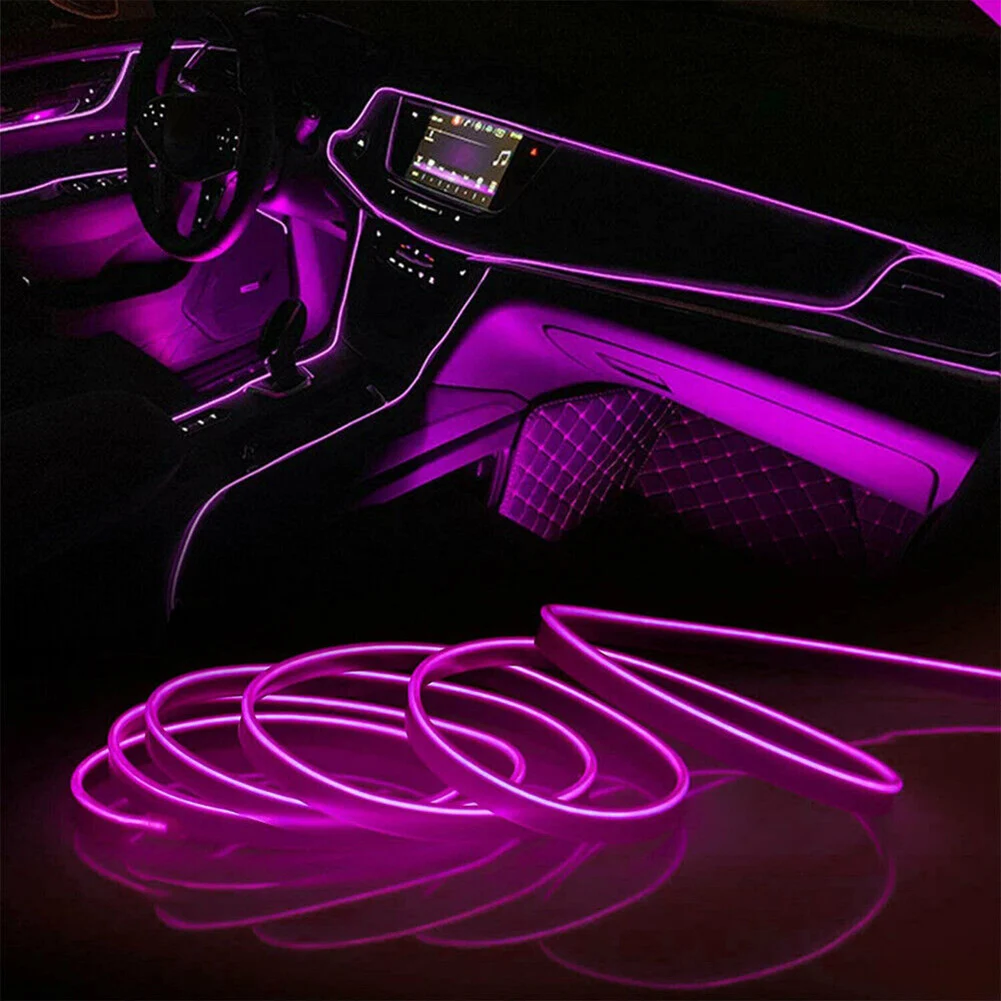 Car Light 200cm Cold Light Strip Atmosphere Wire Strip Light Automotive Interior Lighting LED Car Interior Decor
Car Light 200cm Cold Light Strip Atmosphere Wire Strip Light Automotive Interior Lighting LED Car Interior Decor