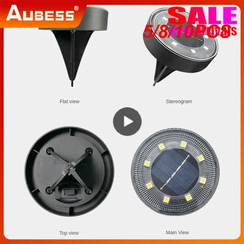 5/8/10PCS Garden Lawn Inserted Landscape Light Buried Courtyard Lamp 8 Smd Outdoor Solar Deck Lights Intelligent Spotlight
5/8/10PCS Garden Lawn Inserted Landscape Light Buried Courtyard Lamp 8 Smd Outdoor Solar Deck Lights Intelligent Spotlight