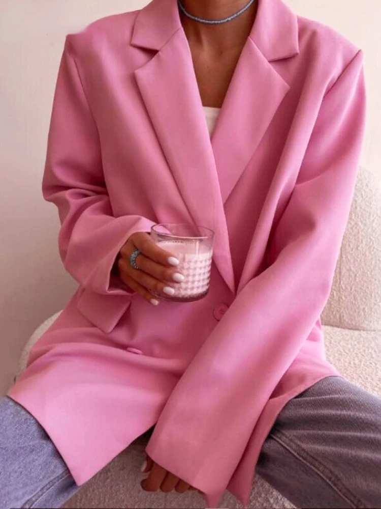 brown Blazer Women Long Sleeve Double Breasted Elegant Tailleur Femme Official Suit
brown Blazer Women Long Sleeve Double Breasted Elegant Tailleur Femme Official Suit