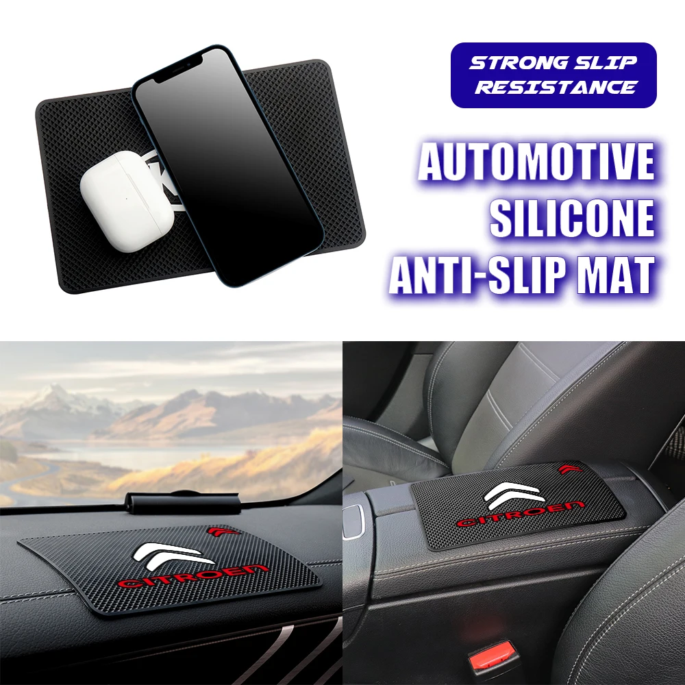 1/2pcs Car Badge Styling Dashboard Non Slip Phone Mats Anti-slip Silicone Accessories For Citroen C1 C3 C4 C4L C5 C6 VTS C-ELYSE
1/2pcs Car Badge Styling Dashboard Non Slip Phone Mats Anti-slip Silicone Accessories For Citroen C1 C3 C4 C4L C5 C6 VTS C-ELYSE