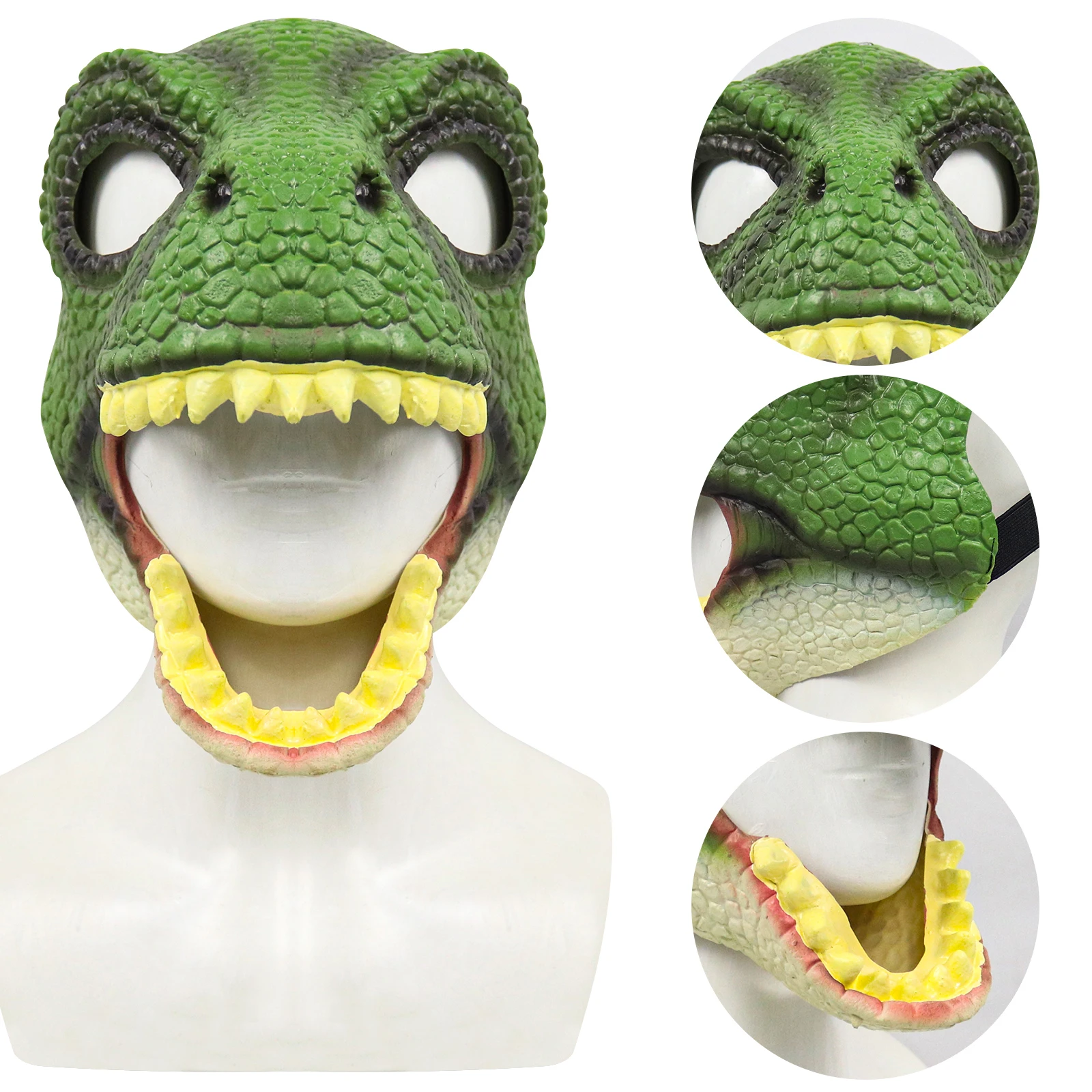 Dinosaur Mask Open Mouth Mask Latex Horror Hat Masks Supplies Halloween Party Cosplay Costume Scared Mask Free Ship
Dinosaur Mask Open Mouth Mask Latex Horror Hat Masks Supplies Halloween Party Cosplay Costume Scared Mask Free Ship