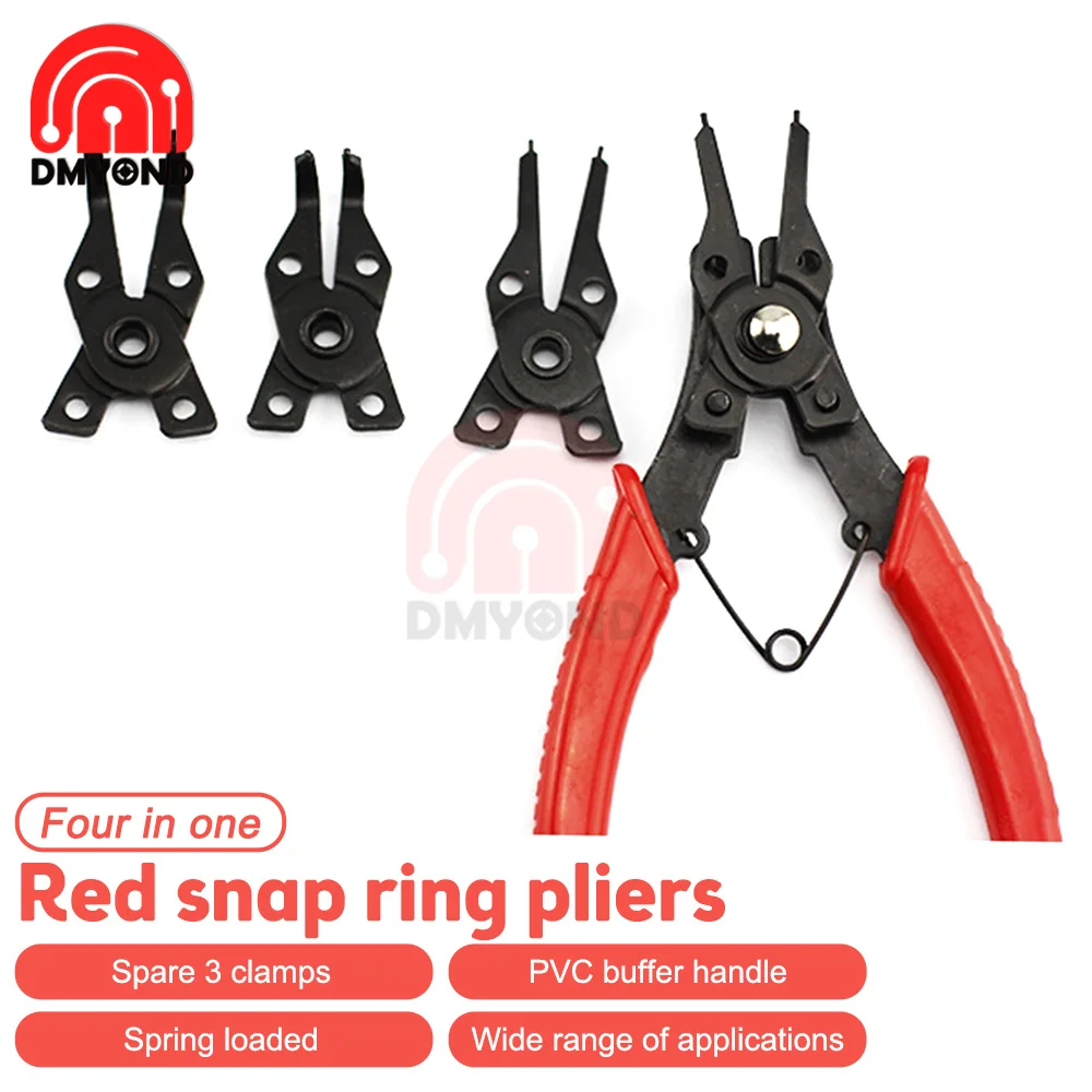 4-In-1 Multi-function Pliers Multi Crimp Tool Finishing Surface Blackening Treatment Internal External Remove Snap Ring Pliers
4-In-1 Multi-function Pliers Multi Crimp Tool Finishing Surface Blackening Treatment Internal External Remove Snap Ring Pliers
