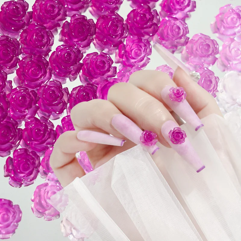 100Pcs 3D Resin Camellia/Rose Nail Art Charms Aurora UV Light Color-Changed Nail Rhinestones DIY Nail Gems Jewelry Decorations
100Pcs 3D Resin Camellia/Rose Nail Art Charms Aurora UV Light Color-Changed Nail Rhinestones DIY Nail Gems Jewelry Decorations