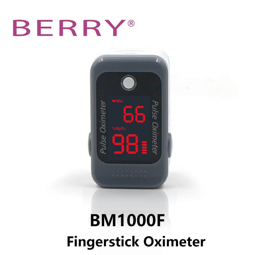BERRY BM1000F Blood Oxygen SpO2 PR Blood Perfusion Index Monitors Antinatural Light Interference LED Screen Fingerstick Oximeter
BERRY BM1000F Blood Oxygen SpO2 PR Blood Perfusion Index Monitors Antinatural Light Interference LED Screen Fingerstick Oximeter