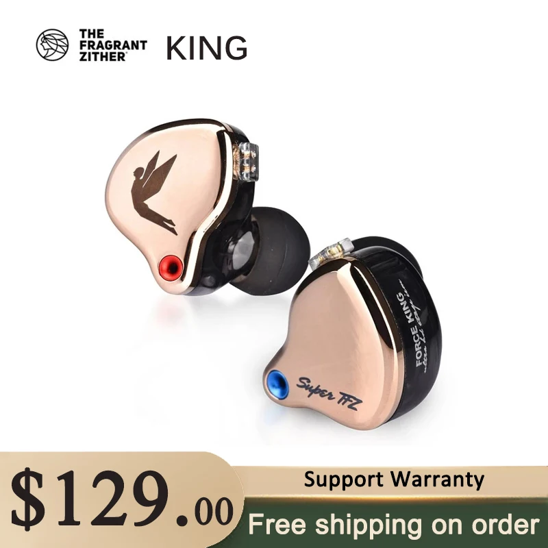 TFZ/SUPERTFZ FORCE KING In Ear Earphone Monitors Professional Headphones DJ Hifi Wired Music 0.78 Detachable Cable
TFZ/SUPERTFZ FORCE KING In Ear Earphone Monitors Professional Headphones DJ Hifi Wired Music 0.78 Detachable Cable