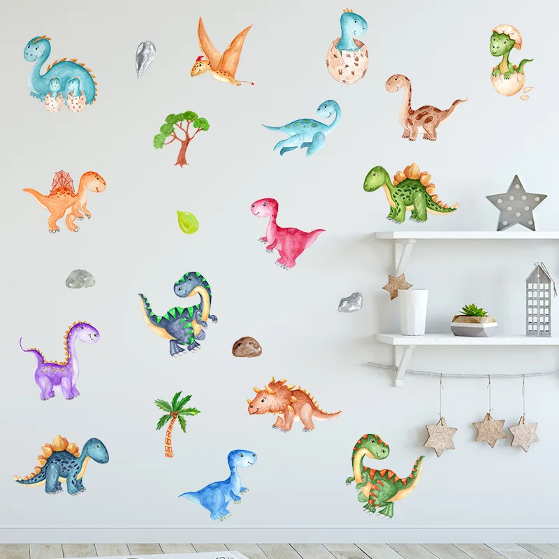 Cartoon Dinosaurs Wall Stickers for Kids Room Decoration 3d Cute Animals Wall Mural Art Diy Home Decals Pvc Posters
Cartoon Dinosaurs Wall Stickers for Kids Room Decoration 3d Cute Animals Wall Mural Art Diy Home Decals Pvc Posters