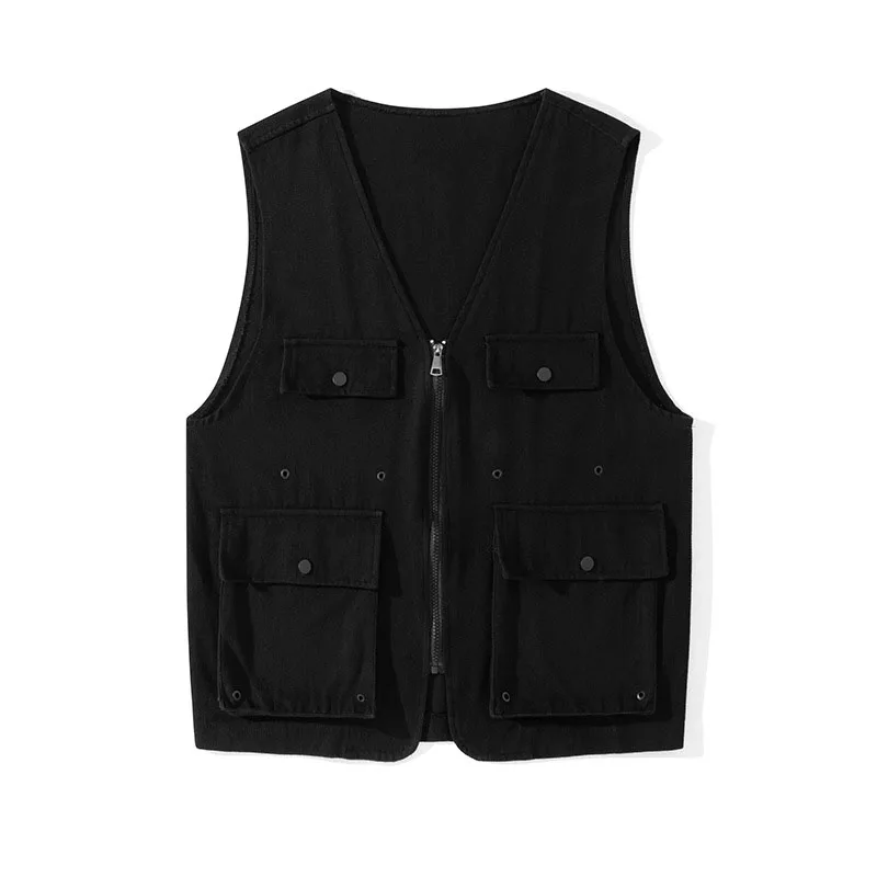 Men Vests Men's Fashion Summer Sleeveless Vest Mens Vintage Washed Cotton Short Safari Style Vest Coat Casual Waistcoat Male
Men Vests Men's Fashion Summer Sleeveless Vest Mens Vintage Washed Cotton Short Safari Style Vest Coat Casual Waistcoat Male