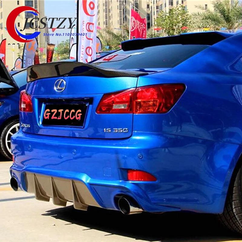 Carbon Fiber FRP Rear Trunk Boot Duck Spoiler Back windshield Wing For Lexus IS IS250 IS300 IS350 2007-2013 Car Styling
Carbon Fiber FRP Rear Trunk Boot Duck Spoiler Back windshield Wing For Lexus IS IS250 IS300 IS350 2007-2013 Car Styling