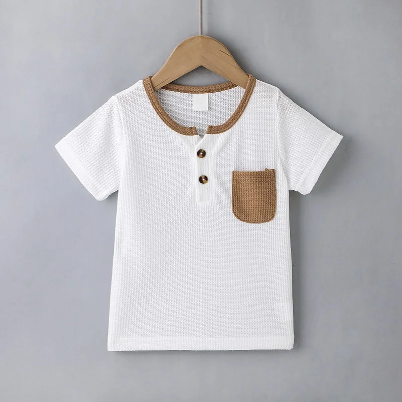 T-shirt For Boy 4-7 Years Old Summer Fashion Short Sleeve Kid Clothing Casual Children Tees
T-shirt For Boy 4-7 Years Old Summer Fashion Short Sleeve Kid Clothing Casual Children Tees