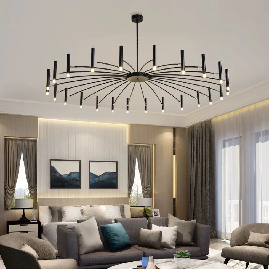 Nordic Simply led chandelier Living room dining room lamp Nordic personality creative hotel study villa home led chandelier
Nordic Simply led chandelier Living room dining room lamp Nordic personality creative hotel study villa home led chandelier