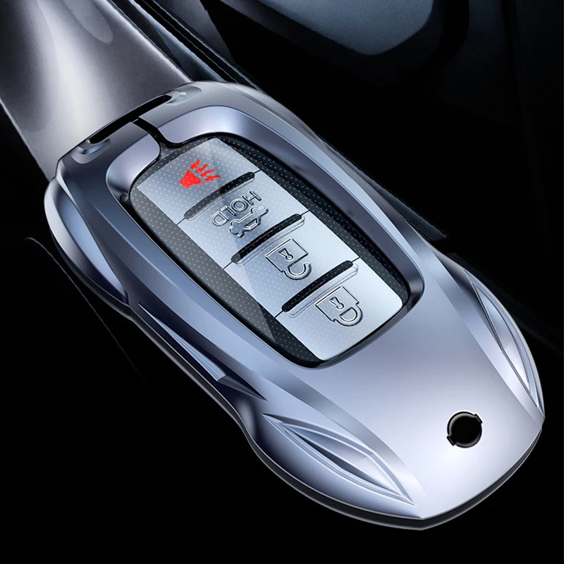New Zinc Alloy Car Key Case Cove Shell for Nissan Qashqai X-Trail T32 T31 Juke J10 J11 Kicks Tiida Pathfinder Note Infiniti Q50L
New Zinc Alloy Car Key Case Cove Shell for Nissan Qashqai X-Trail T32 T31 Juke J10 J11 Kicks Tiida Pathfinder Note Infiniti Q50L
