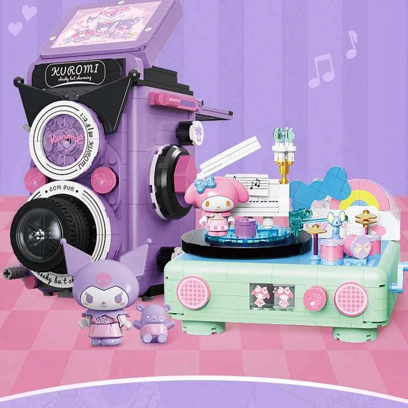 Sanrio Ретро Серия пазл Kuromi камера моя мелодия виниловая запись блоки игрушка детский Развивающий Пазл блоки подарок для девочки
Sanrio Ретро Серия пазл Kuromi камера моя мелодия виниловая запись блоки игрушка детский Развивающий Пазл блоки подарок для девочки