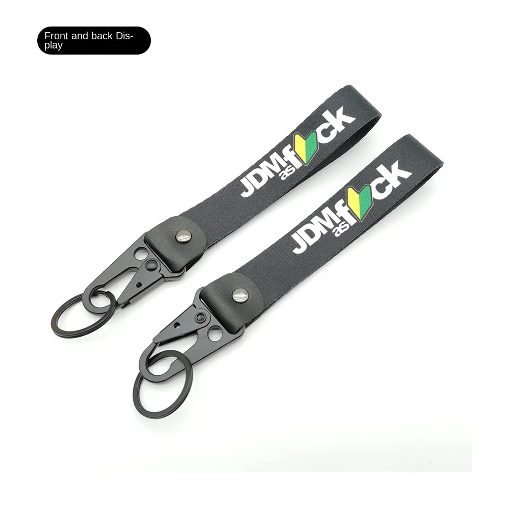 Best New Hot Sale 1pcs JDM Style Keyring Lanyard Key strap Tow Sides Thermoprint JDM Racing Car Motorcycle Keychain Accessories
Best New Hot Sale 1pcs JDM Style Keyring Lanyard Key strap Tow Sides Thermoprint JDM Racing Car Motorcycle Keychain Accessories