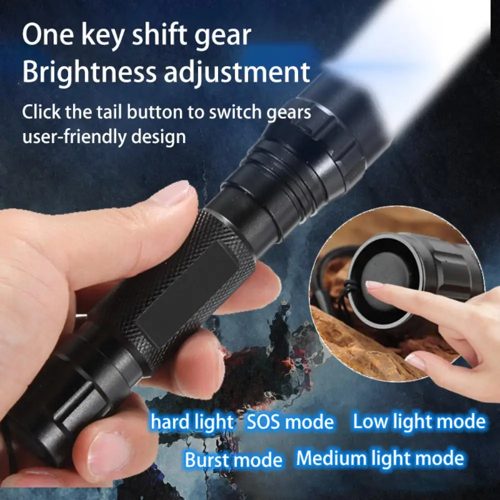 Abs Riding Hand Light Led Self-defense Flashlight Smart Fast Charging Aluminium Alloy Outdoor Camping Equipment
Abs Riding Hand Light Led Self-defense Flashlight Smart Fast Charging Aluminium Alloy Outdoor Camping Equipment
