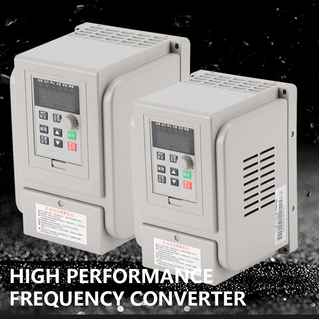 Single Phase High Power Motor Variable Frequency Converter Button Operation Adjustable Motors Inverter Speed Controller
Single Phase High Power Motor Variable Frequency Converter Button Operation Adjustable Motors Inverter Speed Controller
