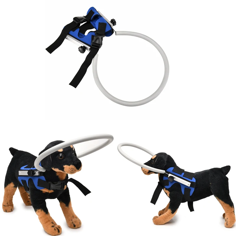 Blind Dog Harness Guiding Device, Pet Safe Halo Prevent Collision & Build Confidence Blind Dog Accessories
Blind Dog Harness Guiding Device, Pet Safe Halo Prevent Collision & Build Confidence Blind Dog Accessories