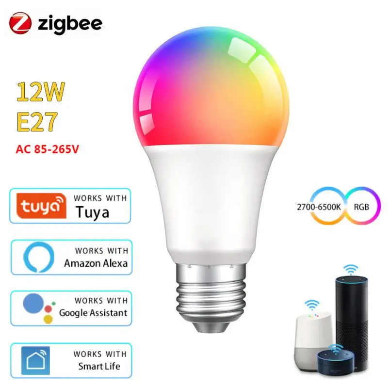 Умсветильник лампочка Tuya, 18 Вт, RGB, E27, Zigbee, светодиодная лампа для умного дома, лампа Tuya 15 Вт/12 Вт/9 Вт, 110 В, умная лампа для Alexa, Google Home
Умсветильник лампочка Tuya, 18 Вт, RGB, E27, Zigbee, светодиодная лампа для умного дома, лампа Tuya 15 Вт/12 Вт/9 Вт, 110 В, умная лампа для Alexa, Google Home