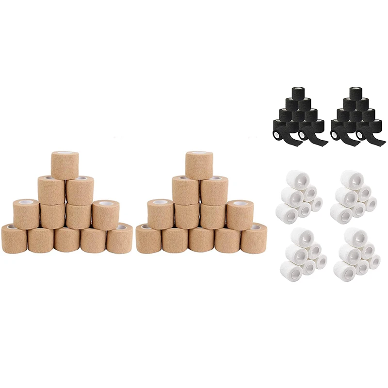 24 Rolls Of Non-Woven Self-Adhesive Bandage Outdoor Sports Tape Finger Joint Bandage 5Cm X 4.5M
24 Rolls Of Non-Woven Self-Adhesive Bandage Outdoor Sports Tape Finger Joint Bandage 5Cm X 4.5M