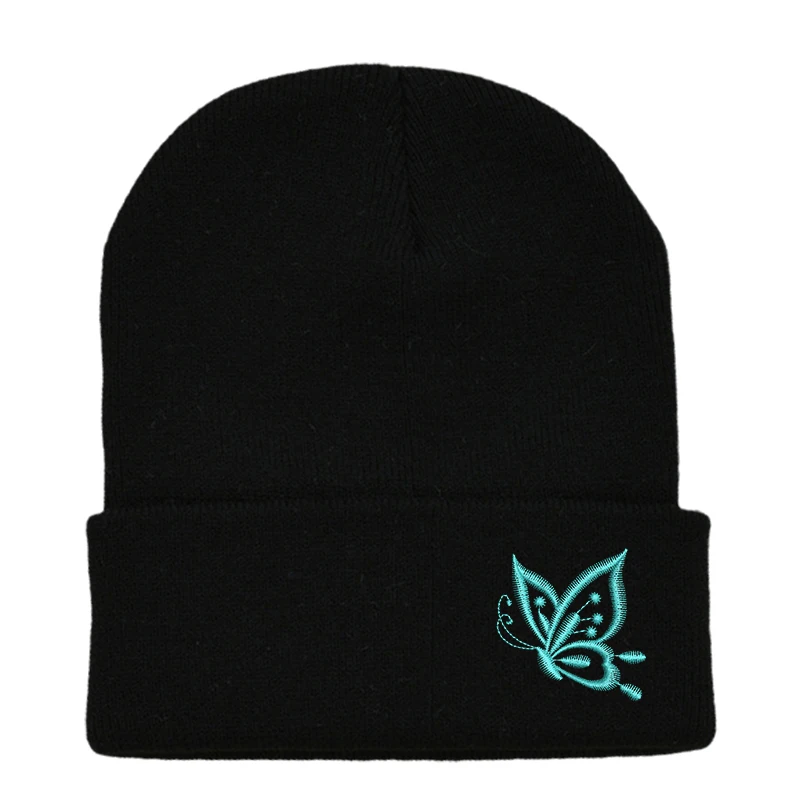Beanie Cap for Women Colorful Mom Lady Girl Embroidery Butterfly Acrylic Personality Winter Beanies Soft Hat Knitted Warm Thick
Beanie Cap for Women Colorful Mom Lady Girl Embroidery Butterfly Acrylic Personality Winter Beanies Soft Hat Knitted Warm Thick