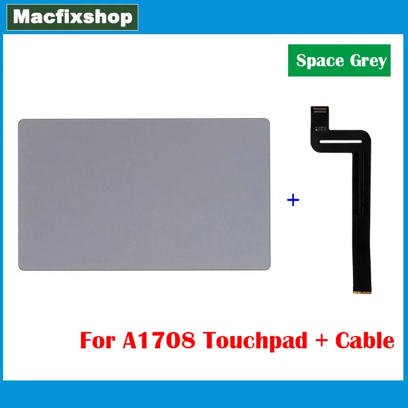 Original Trackpad 821-01002-01 For Macbook Pro Retina 13" Touch Pad A1708 Touchpad with Track Pad Cable 2016 2017 Space Grey
Original Trackpad 821-01002-01 For Macbook Pro Retina 13" Touch Pad A1708 Touchpad with Track Pad Cable 2016 2017 Space Grey
