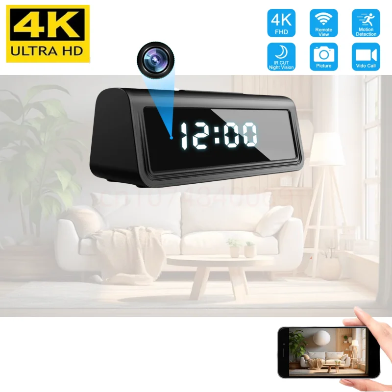 4K HD мини Wi-Fi камера 166 ° IP/AP ночное видение Обнаружение движения видеокамеры Умный дом Безопасность Cam Micro Camaras Espias
4K HD мини Wi-Fi камера 166 ° IP/AP ночное видение Обнаружение движения видеокамеры Умный дом Безопасность Cam Micro Camaras Espias